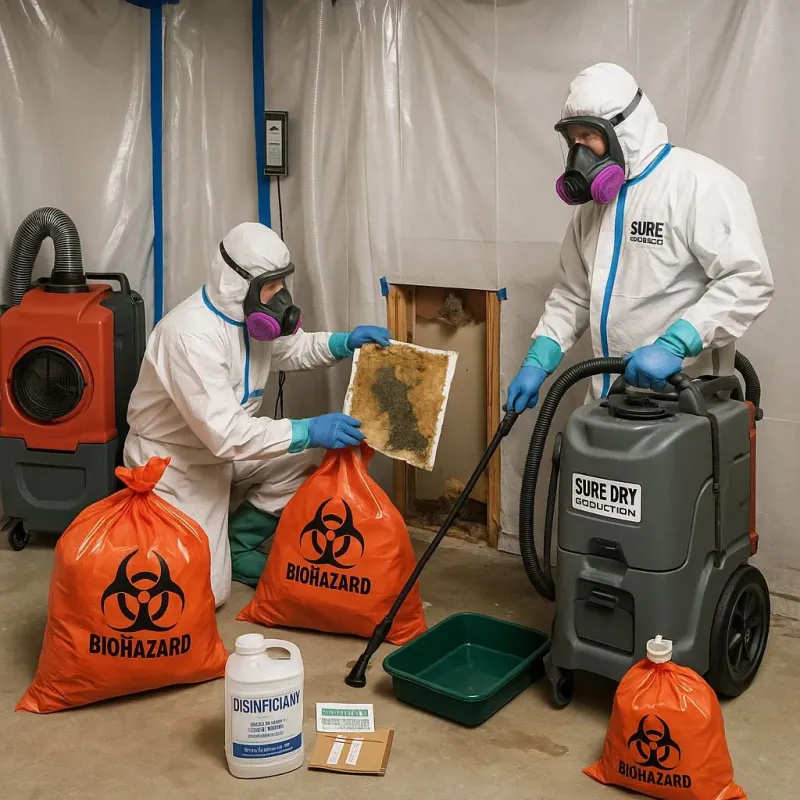 Contaminated Water Handling Protocols process in Moulton, AL