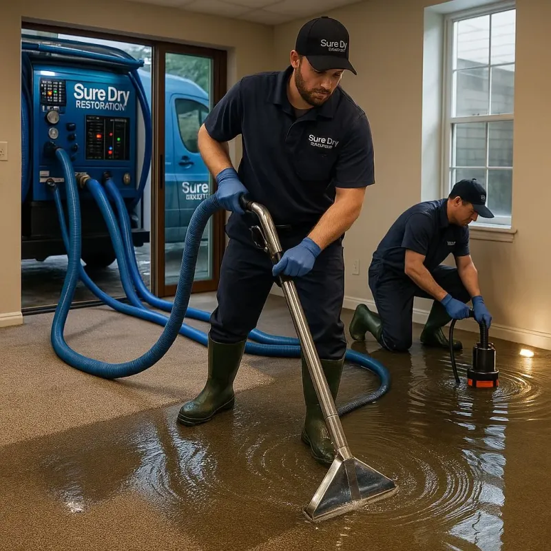 Water Extraction and Removal process in Moulton, AL